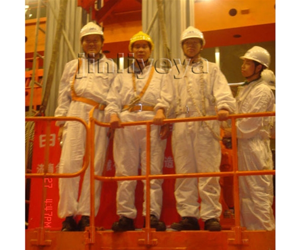 太原中核集团江苏核电有限公司四桅柱铝合金升